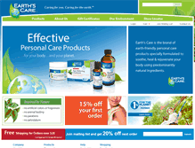 Tablet Screenshot of earths-care.com